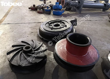 China Rubber Slurry pump impeller поставщик